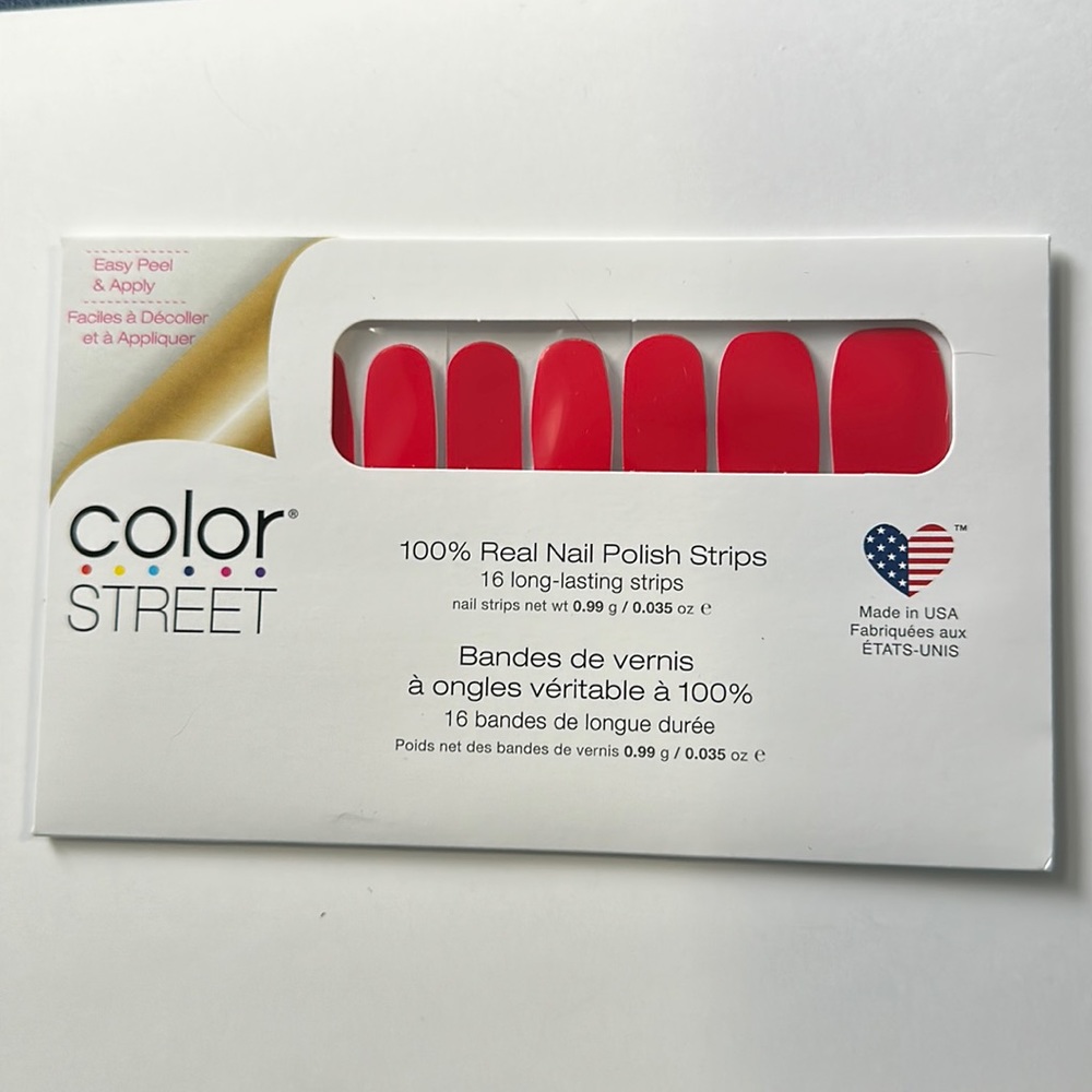 Color Street Carmine Shine